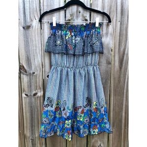 DEJAVU STRAPLESS DRESS